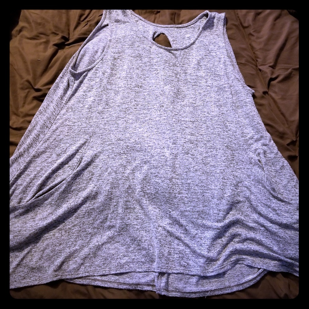 Maurice's tunic tank w/ pockets plus size 1